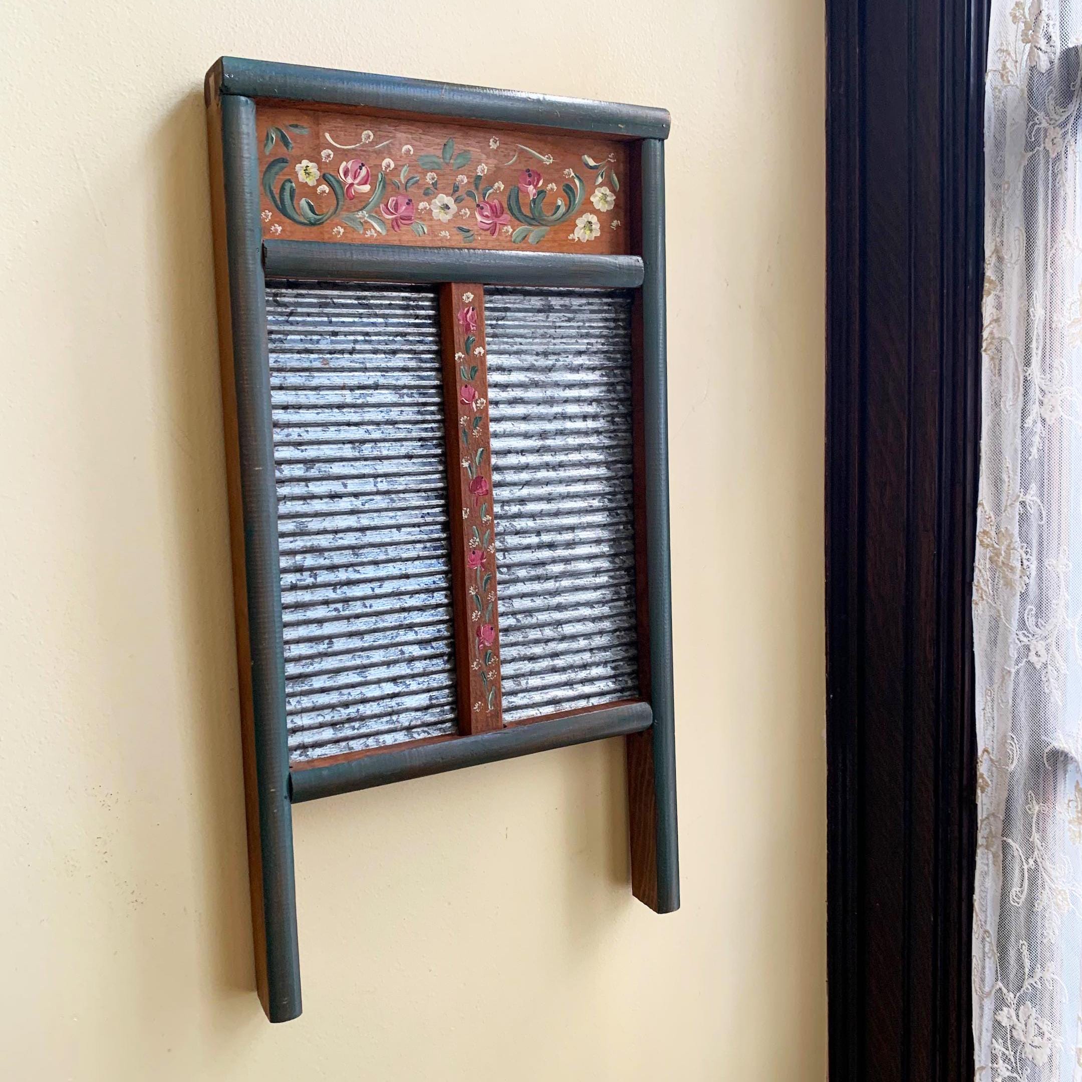 Vintage Washboard Antique Washboard Decor Laundry Room Decor Old