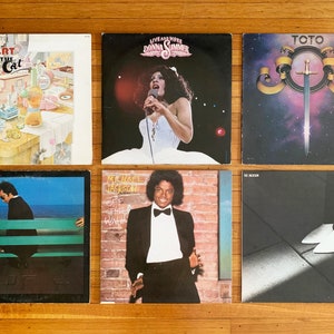 Albums Vintage Records Vintage Vinyl Records Old Records Joe Jackson Al Stewart Boz Scaggs Donna Summer Toto Michael Jackson 1970s Music