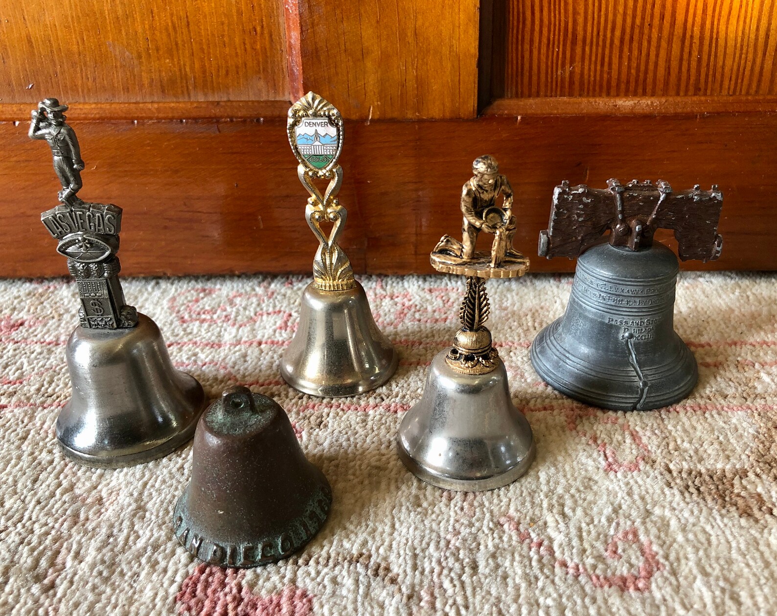 Vintage Bell Vintage Brass Bell Collector Souvenir Bells Etsy