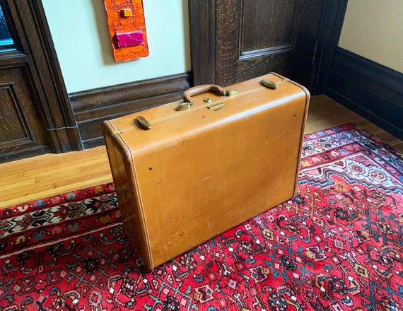 Vintage Suitcase Antique Suitcase Samsonite Suitc… - image 1