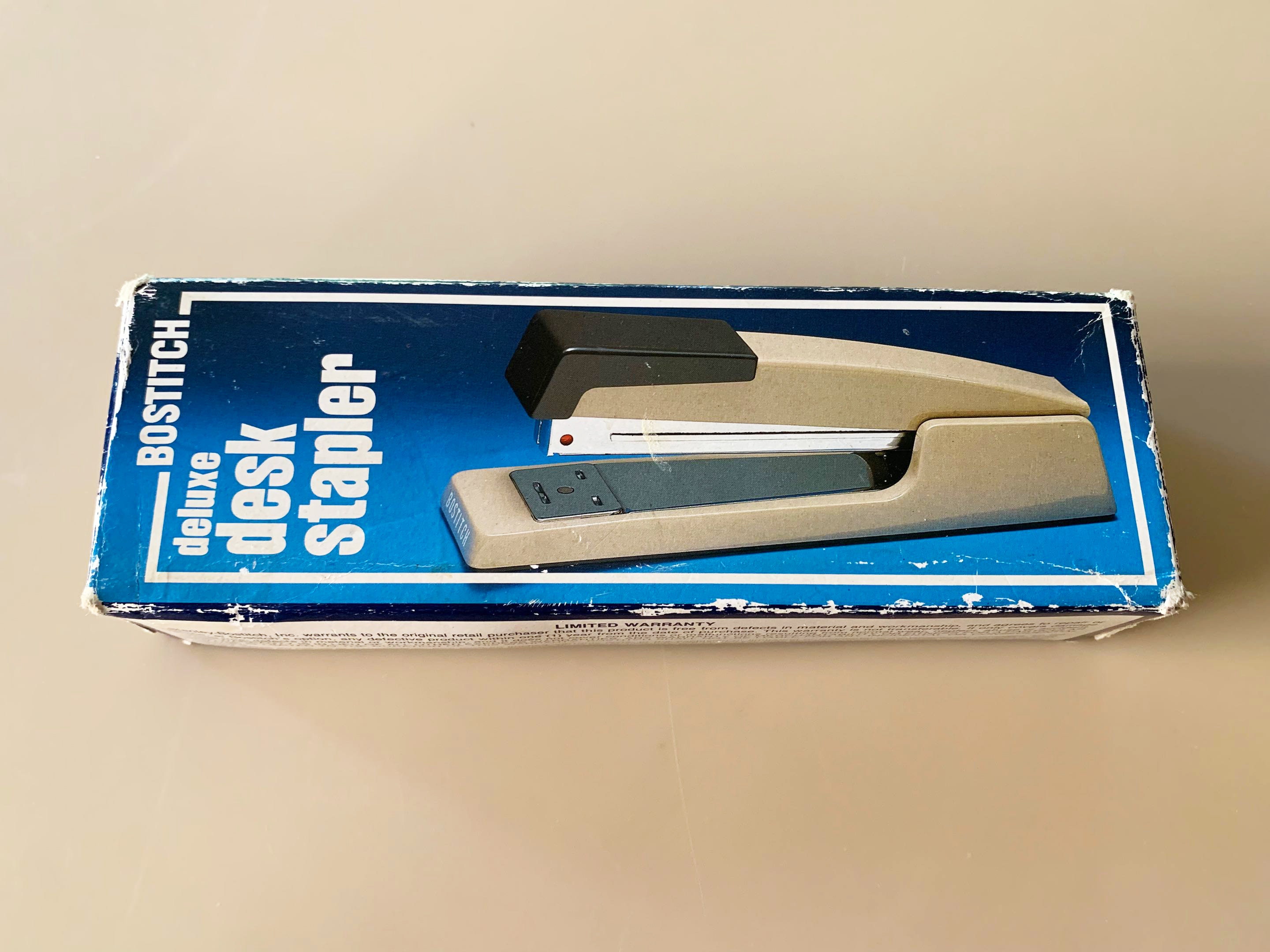 Stapler Bostitch Desk Stapler Black Stapler Retro Stapler Desk Etsy