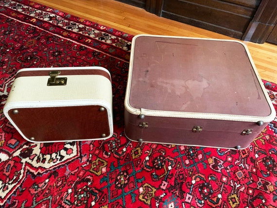 Vintage Suitcase Antique Suitcases Vintage Luggag… - image 10