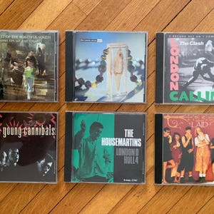 Music CD&#39;s Music Gift for Music Lover Gifts British Bands The Clash Fine Young Cannibals Beautiful South Housemartins James Candy Skins CD
