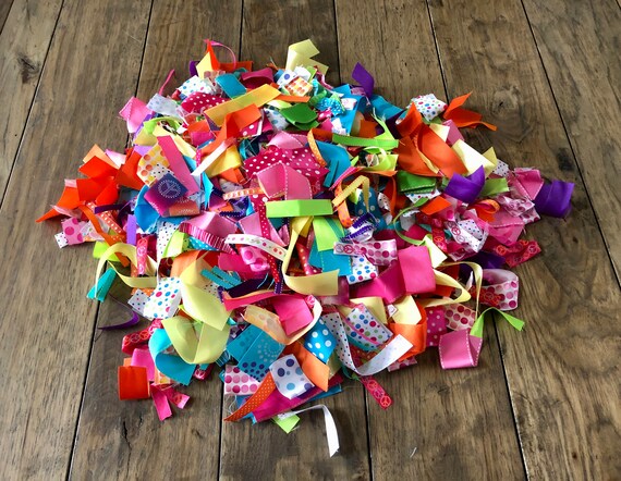 Ribbon Scraps Craft Ribbon Supplies Scrap Ribbon Grosgrain Ribbon Lot of  Ribbon Topiary Ribbon Polka Dot Ribbon Heart Ribbon Bulk Ribbon 