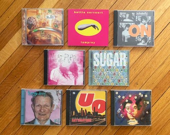 Music CD Old CD's Music Gifts Compact Disc Vintage Cd's World Party Urge Overkill Sugar Meat Puppets Echobelly Bettie Serveert 90's Bands