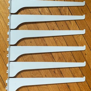 Shelf Brackets Wall Bracket for Shelf for Wall Shelving Brackets for Shelving White Shelf Bracket Vintage Shelf Brackets Metal Shelf Bracket
