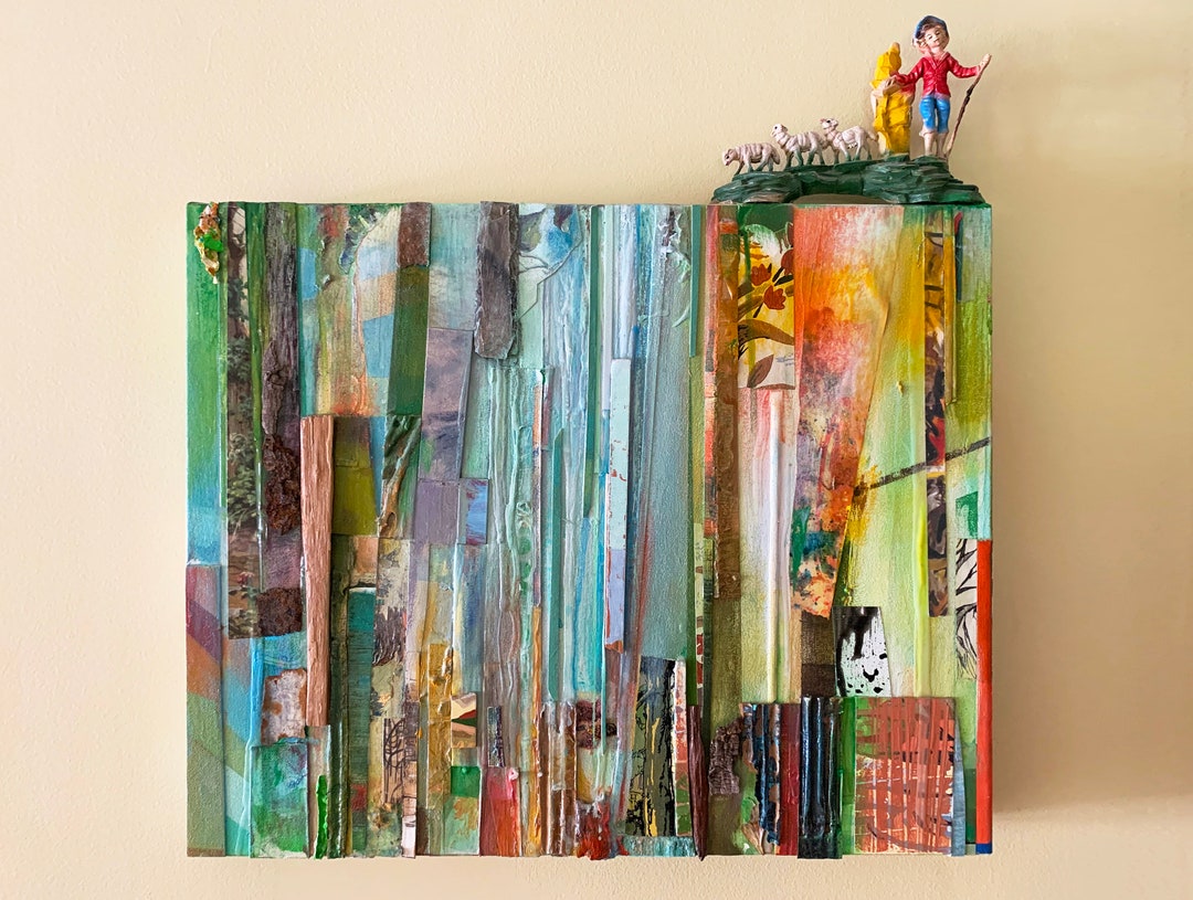 Wall Art for Wall Painting on Canvas Original Painting Original Artwork