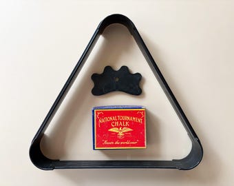 Billiard Supplies Pool Rack Cue Holder Gift for Pool Player National Tournament Chalk Pool Table Rack Billiard Rack Cue Stand Pool Chalk