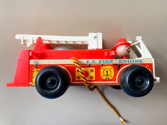 Fisher-Price Little People Camion de Pompier Jou…