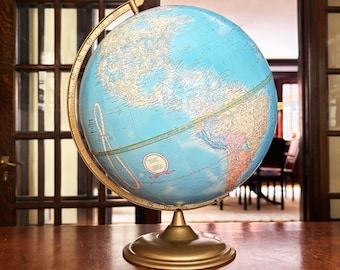 Vintage Crams Imperial World Globe - Etsy