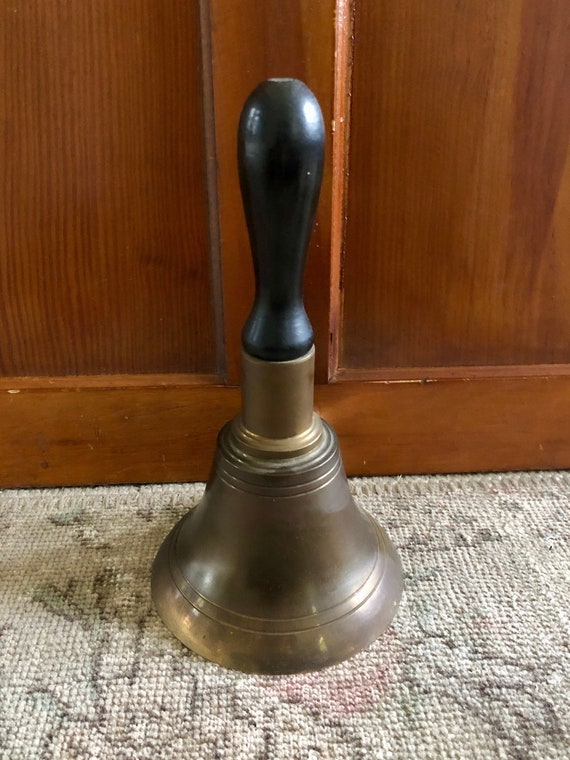 Tall Bell Brass Bell Antique Bells Vintage Bells Hand Bell Dinner Bell Old Bells School Bell Wedding Bell Vintage Bell Antique Bells Gold