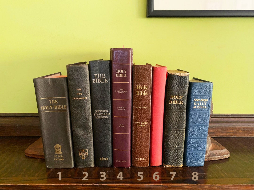 Vintage Bible Holy Bible Prayer Book Religious Books Religious Etsy