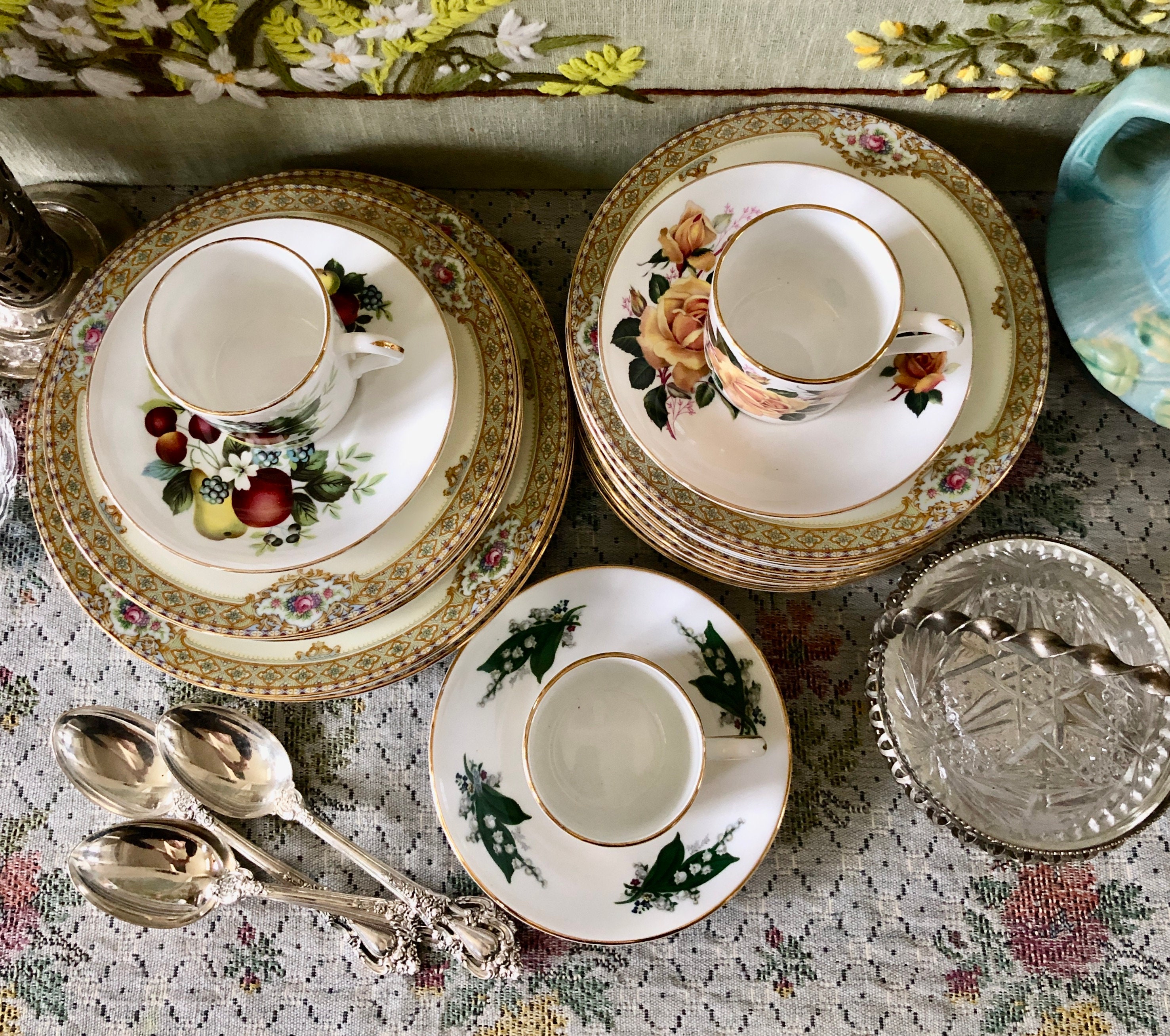 Demitasse Cup Tea Cup Espresso Cups Vintage Tea Cup Antique Tea