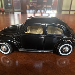 Vintage Toy Car Volkswagen Beetle Car VW Bug Red Car Metal Car Mercury Diecast Car Model Car Lover Gift for Car Lover Ertl Car Model Toy Car Black Volkswagen