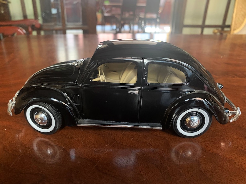 Vintage Toy Car Volkswagen Beetle Car VW Bug Red Car Metal Car Mercury Diecast Car Model Car Lover Gift for Car Lover Ertl Car Model Toy Car Black Volkswagen