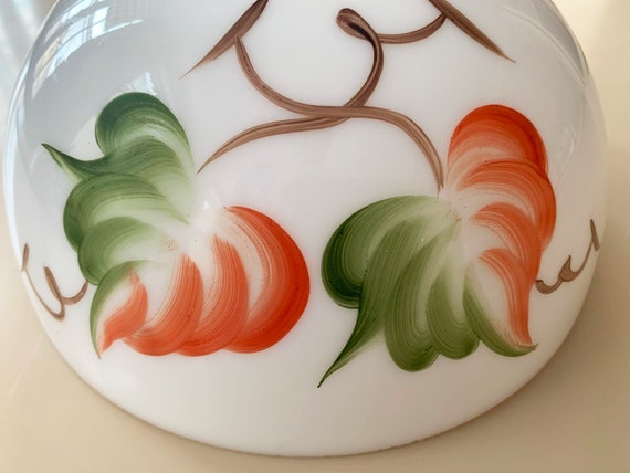 Milk glass sale shade replacement