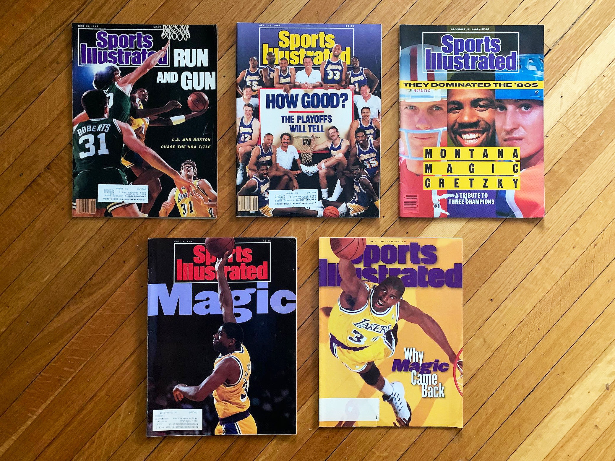 Los Angeles Lakers Magic Johnson Sports Illustrated Cover by Sports  Illustrated