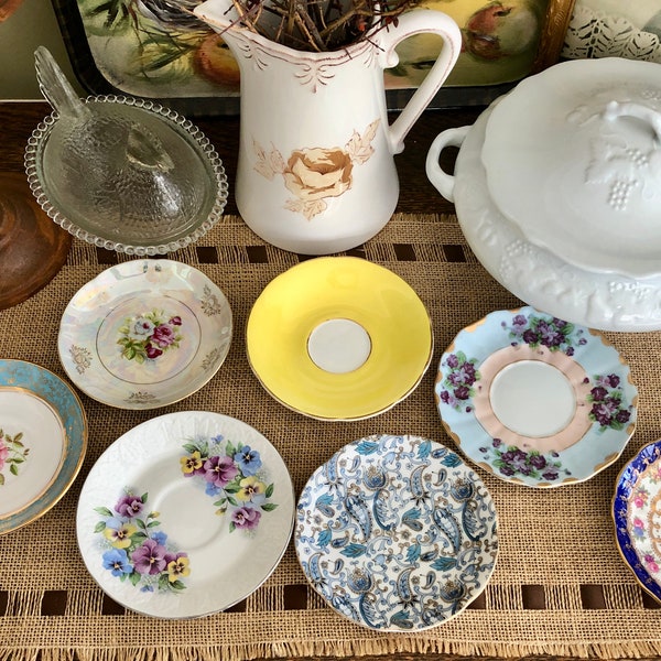 Mismatched Plates Etsy