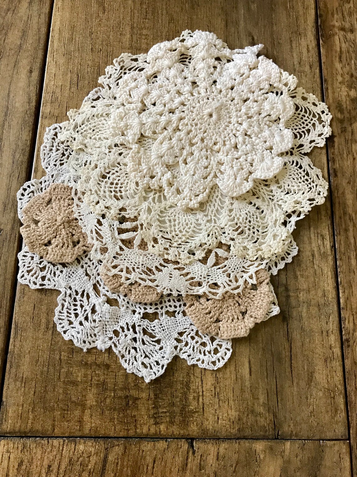 Vintage Doilies Vintage Doily Table Runner Antique Doilies Etsy
