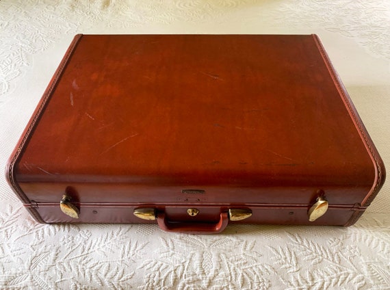 Vintage Suitcase Antique Suitcase Samsonite Suitc… - image 9