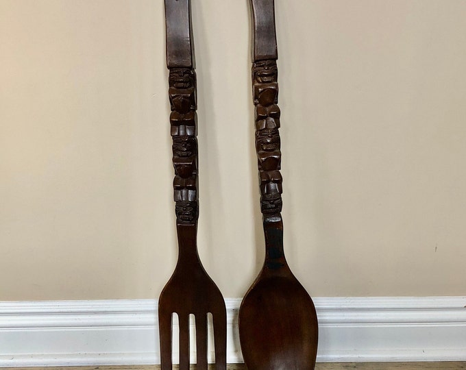 Fork and Spoon Wall Decor Spoon and Fork Wall Art Kitchen Decor Kitchen