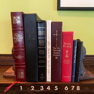 Vintage Bibles Holy Bible St Joseph Daily Missal Bible Stories Baptist Hymnal Antique Bible Religious Gift Religious Book Shrine Prayer Book
