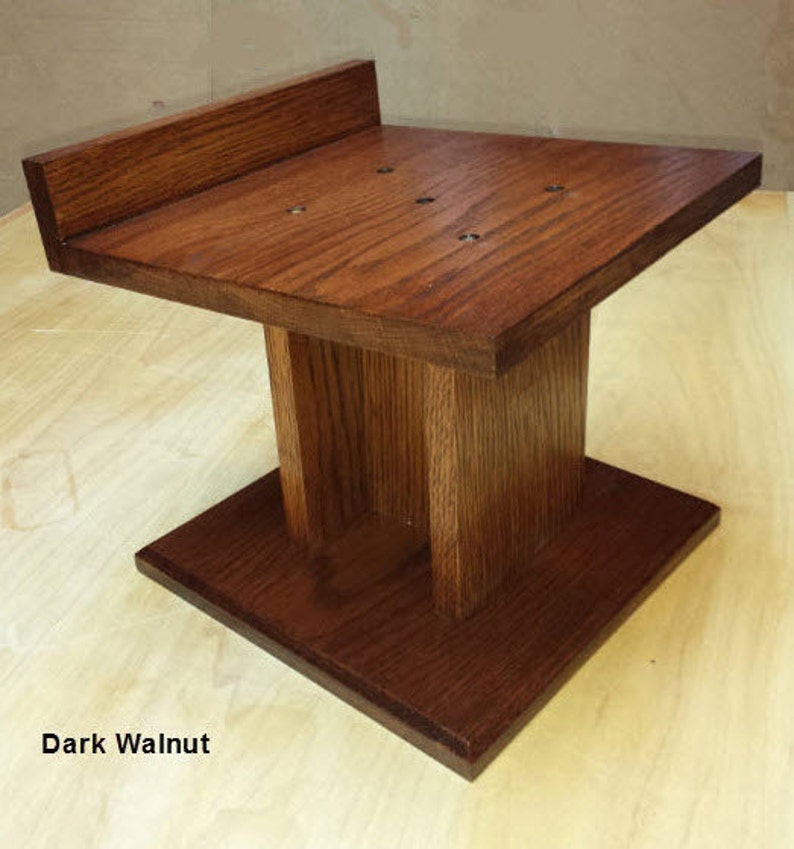 Custom Make Solid Oak Speaker Stands Etsy
