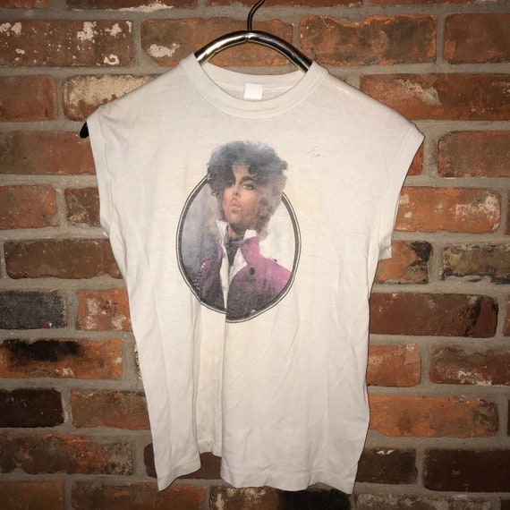 80s prince 1999 sleeveless band tshirt - image 1