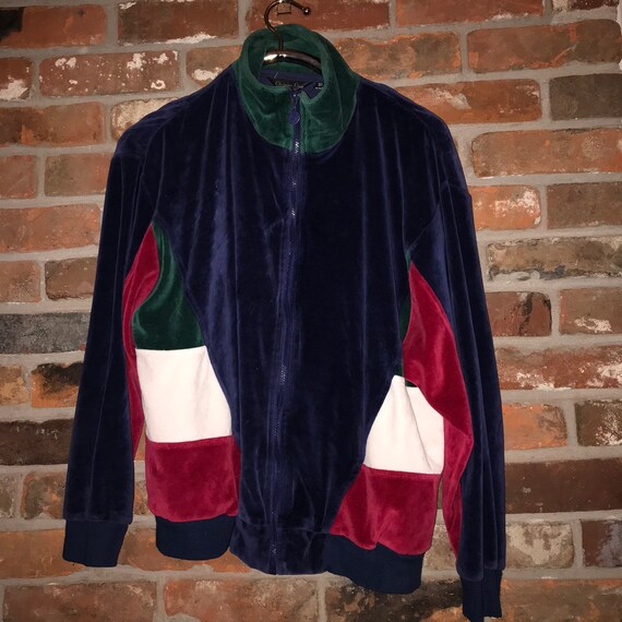 Christian Dior velour vintage track jacket