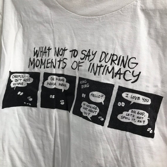 80s Matt groening intimacy life in hell tshirt - image 2