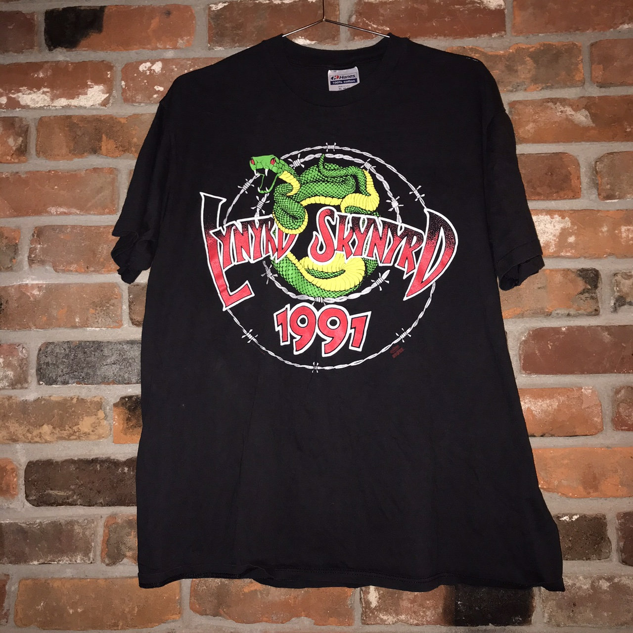 レーナードスキナード 1991 ビンテージポスター 8/31 Shoreline Lynyrd