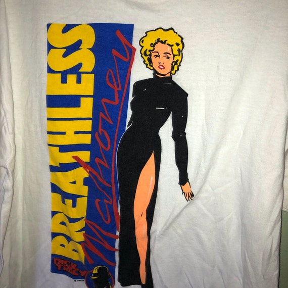 Vtg dick Tracy Madonna T-shirt - image 3