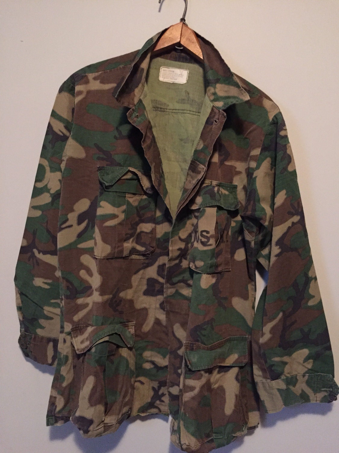 Vintage 80's USMC camo jacket small | Etsy