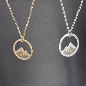 Mustard Seed Necklace Christian Jewelry Move Mountains Faith Necklace Confirmation Necklace for women Silver or Gold filled Chain