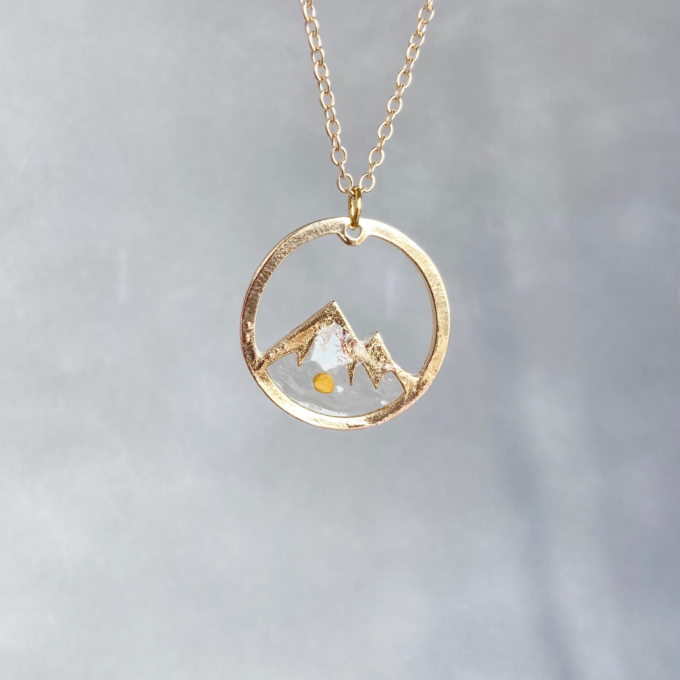 MEIDERBO マウンテンネックレス マスタードシード 信仰ネックレス 925スターリングシルバー 十字架 信仰 希望 ペンダン 並行輸入品