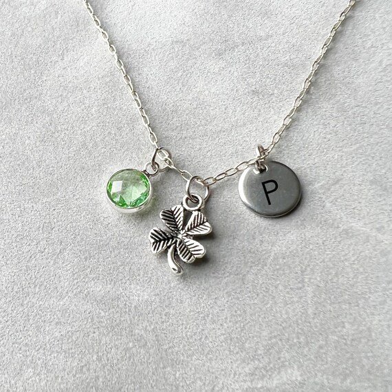 Pendentif Trèfle à Quatre Feuilles En Argent - Collier Couple, Neuf Avec étiquettes