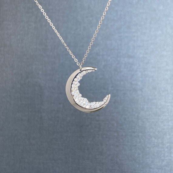 Amazon.com: Your Custom Birth Moon Necklace or Key Chain Charm -  Personalized Birthday Lunar Moon Phase Pendant 25mm, 20mm or 16mm :  Handmade Products
