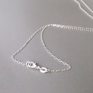 Silver Chain Necklace Chain small link 3mm - 2mm Fine Cable Chain Finished Chain Link Necklaces  Round Cable Chain Necklace