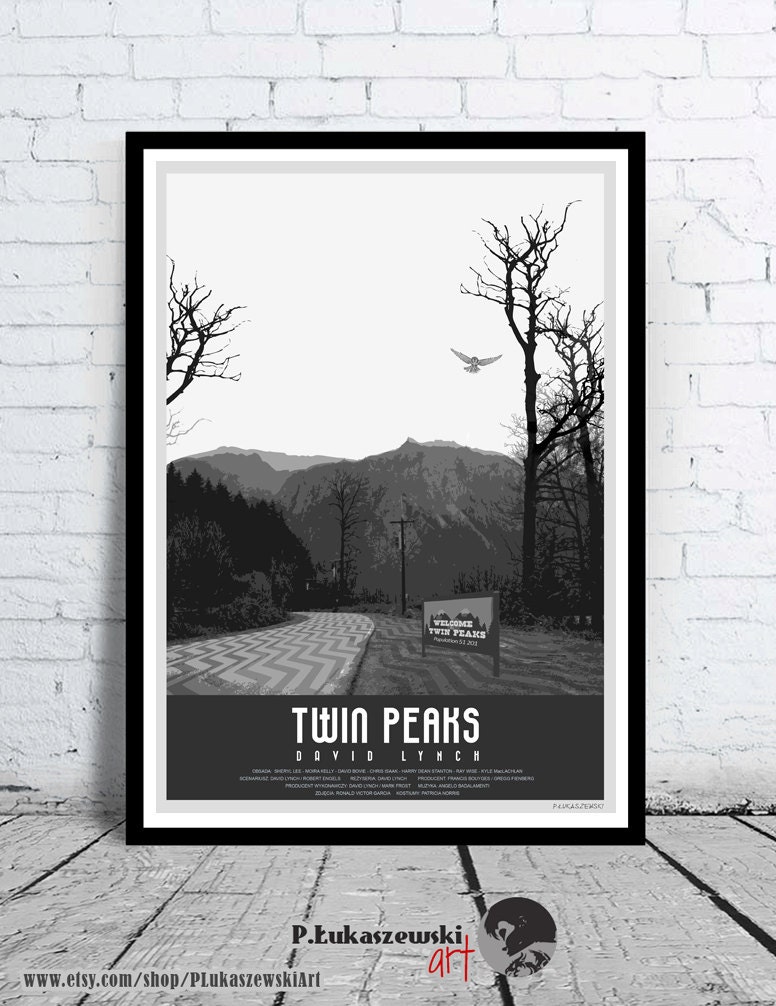 TWIN PEAKS David Lynch movie poster / print Sheryl Lee | Etsy