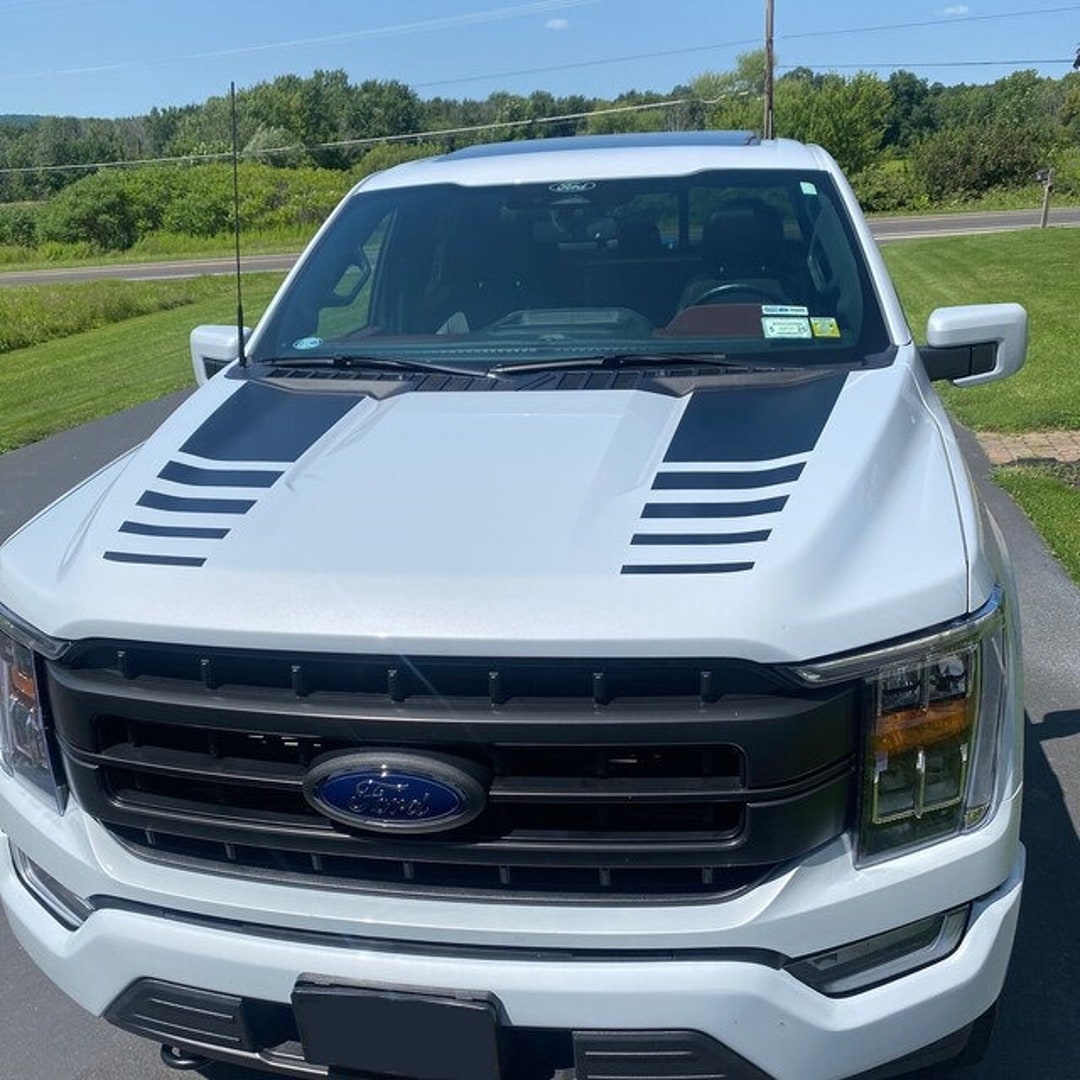 20212023 F150 Slotted Hood Stripes Etsy