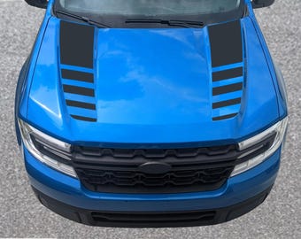 2022-2025 Maverick Slotted Hood Stripes