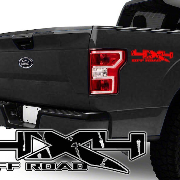 4x4, FX4, Sport & STX Bedside Decals