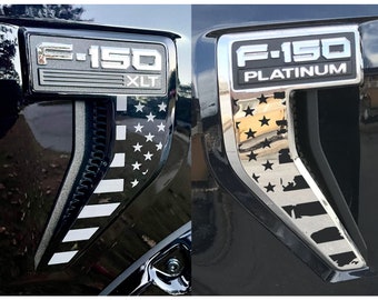 2021 - 2024 F150 Fender Vent Flags (SOLD IN PAIRS)