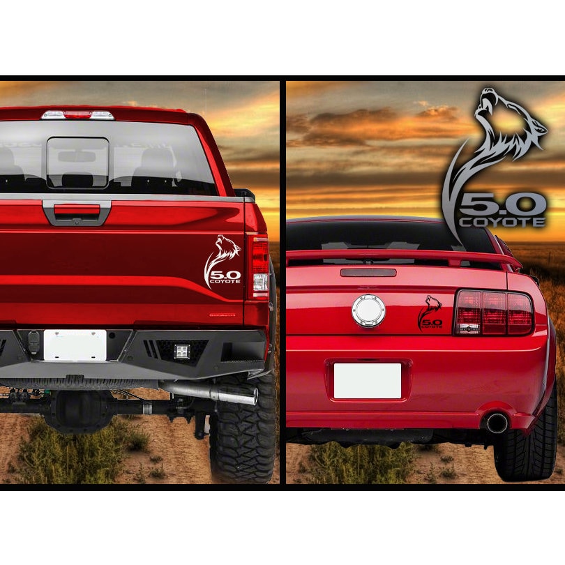 Coyote 5.0 Decal