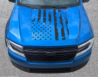 2022-2025 Maverick Inverted Hood Flag