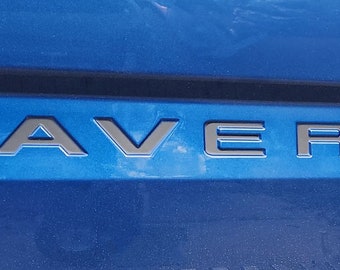 Maverick Tailgate Inlays (2022-2025)