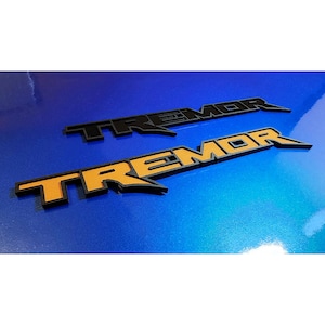 Tremor Tailgate Badge Replacement