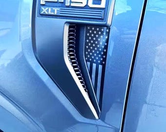 2021 - 2026 F150 Inside Fender Vent Flag Decals (SOLD IN PAIRS)