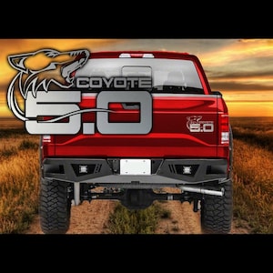NEW Coyote 5.0 Decal