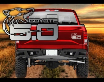 NEW Coyote 5.0 Decal
